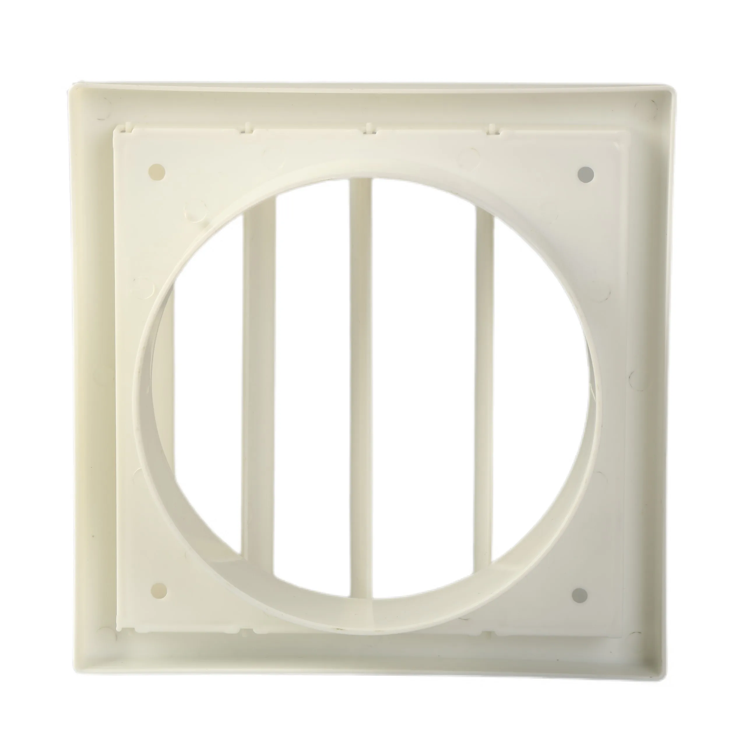 Grille à persiennes fixe pour salle de bains, Logo personnalisé de marque 100mm 125mm 150mm 200mm