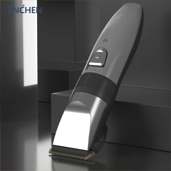ENCHEN cordless rechargeable ceramic blade power mens electric  clipper hair trimmer set oem