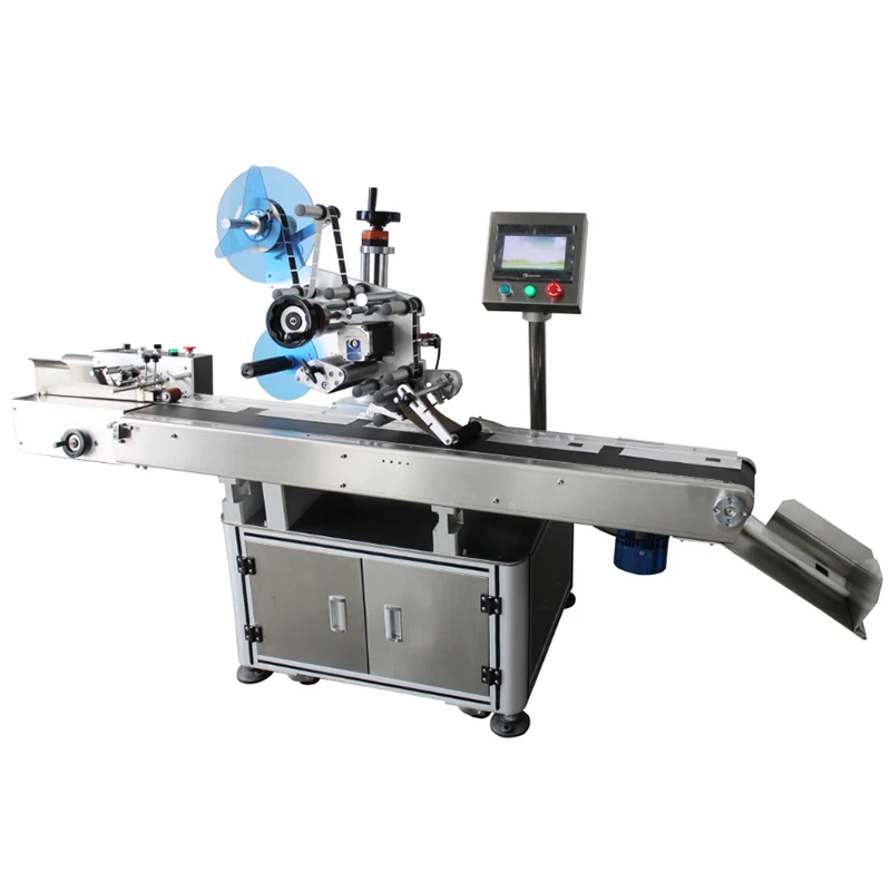 Auto Labeller Unit Automatic 2 Sides Sticker Label Application Labeller Auto Flat Front ...