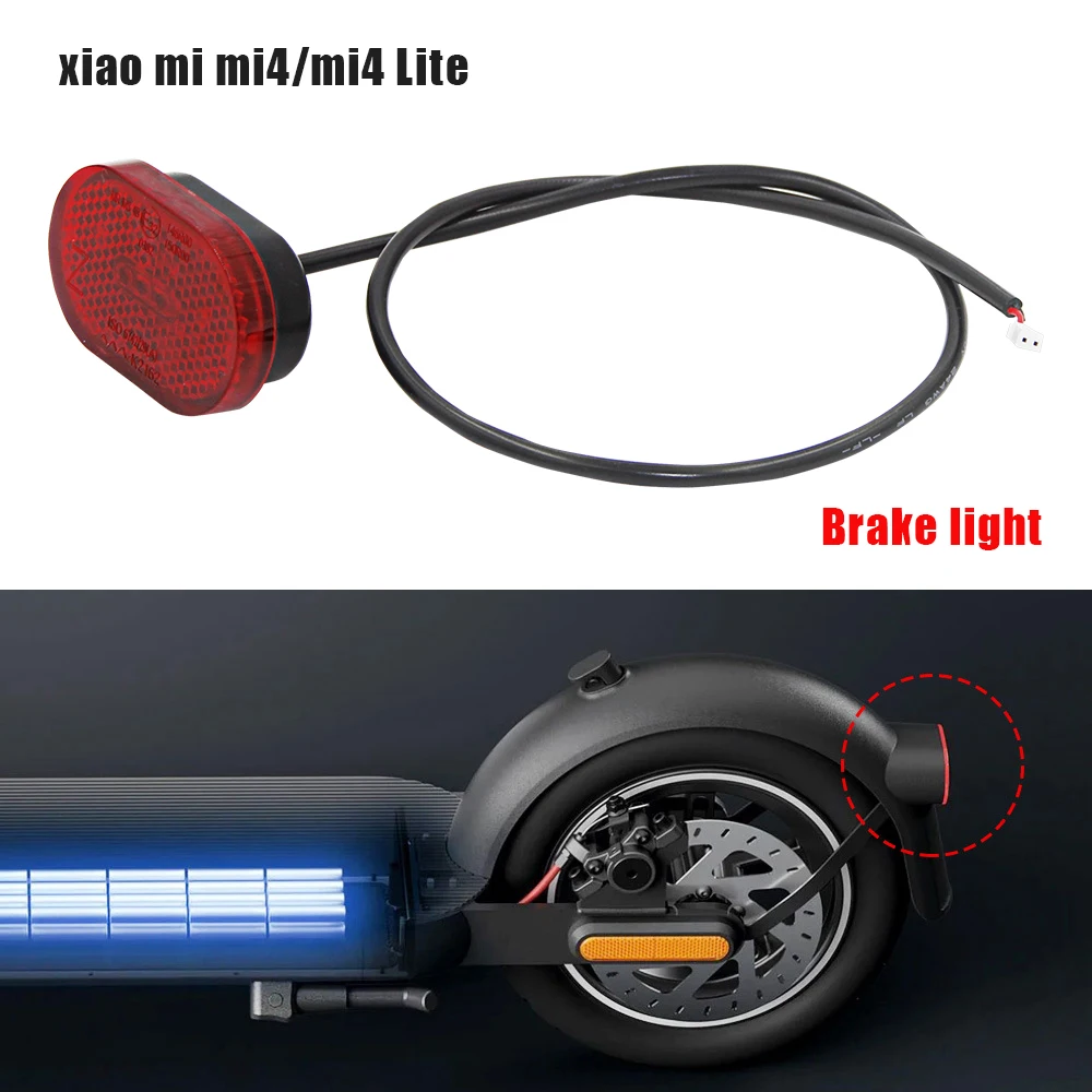 Mi.mi4 Llite Ultra Scooter Part Taillight Lamp Rear Fenders for Electric Scooter Mi.mi4 Llite Ultra Accessories