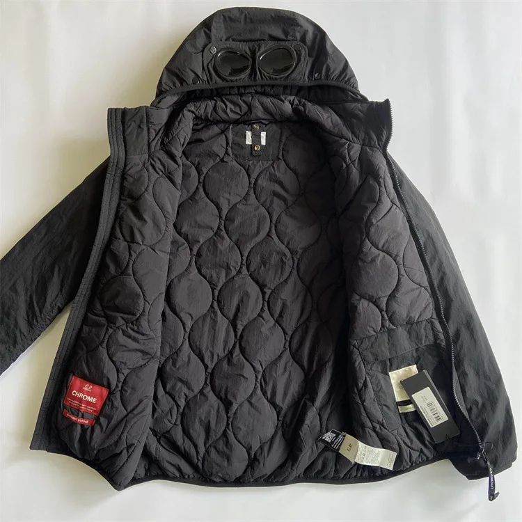 Custom Printed Padded Coats Bubble Clothing Zipper Windbreaker Puffer