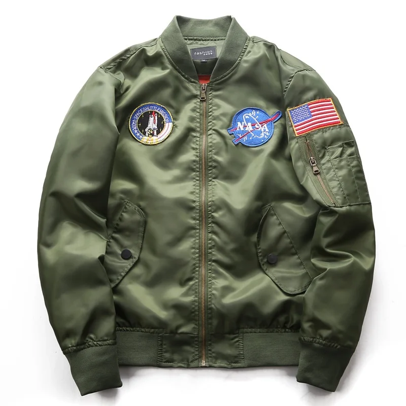 mens pilot jacket sportswear