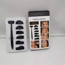 Набор трафаретов для теней, инструменты для создания эффектов для макияжа глаз