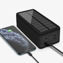 Factory Direct Sales Price Outdoor Wireless Charging Mobile Power Supply Solar Phone Charger Power Bank