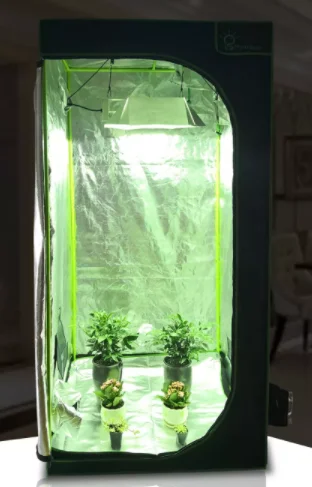 Садовая палатка для выращивания растений, комнатный тент для гидропонных систем, теплиц, комнатных цветов, 80x80x160 см