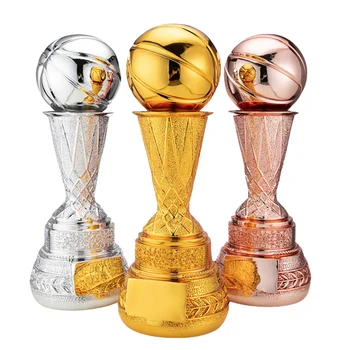 Hot Selling Resin 39cm Customized In Season Trophy Basketball Championship Trophy Award For Basketball