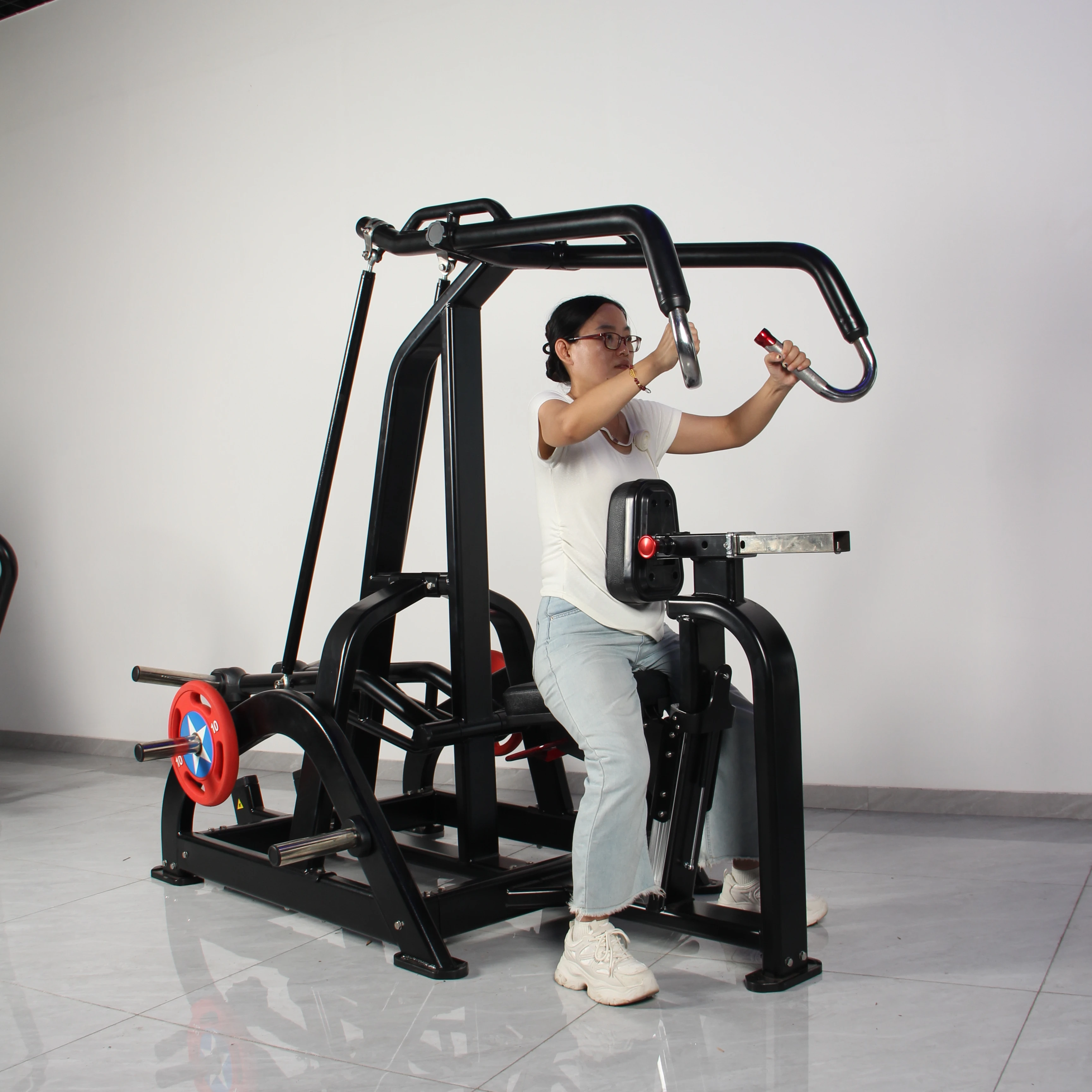 ナーチラス ラットプルダウンマシン 200kg耐荷重 商業用フィットネス器具
