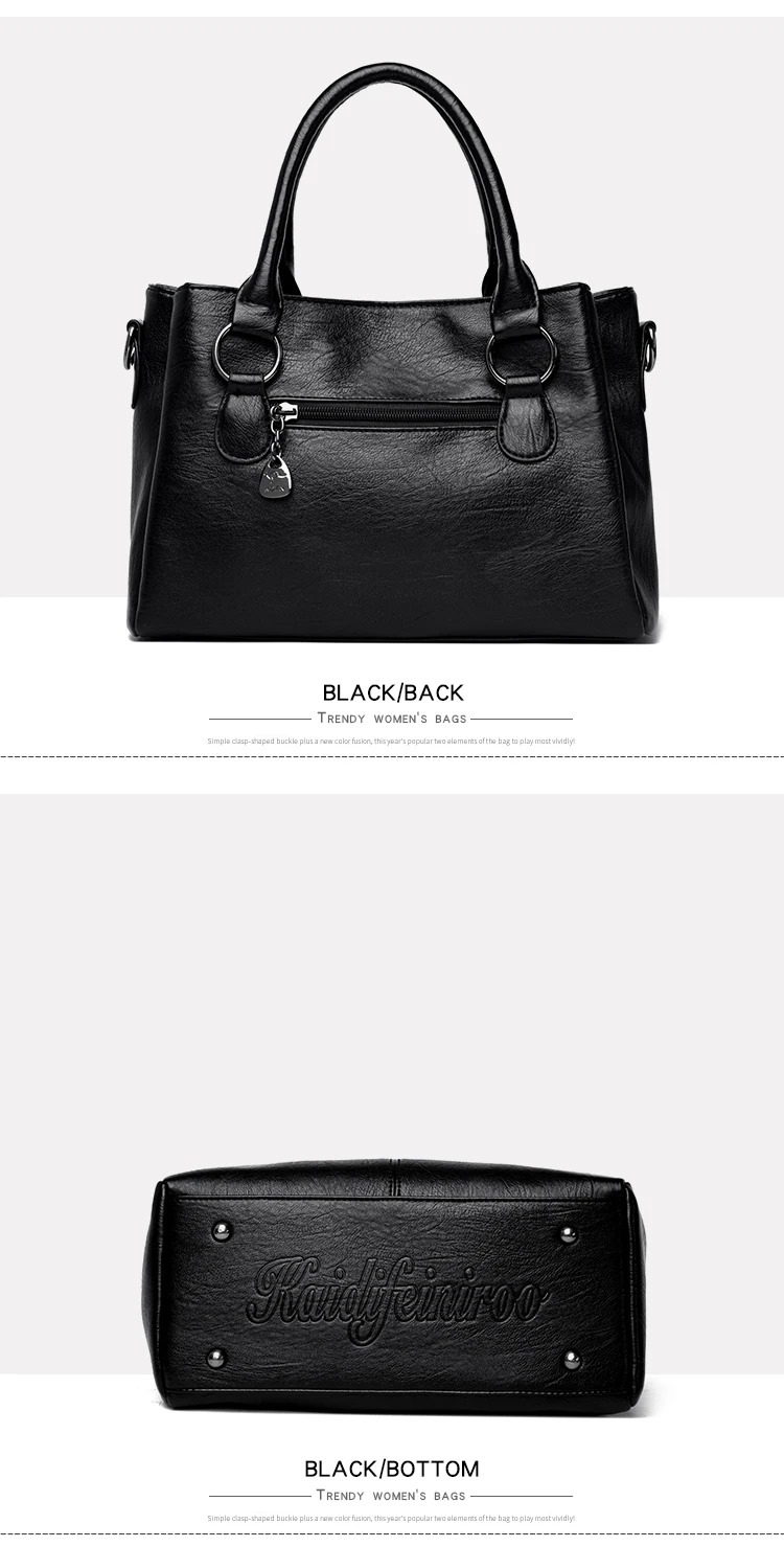 Luxury Designer Women's Large Capacity Handbag