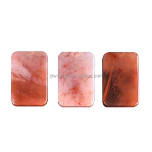 High-quality Cost-effective Natural Safe South Red Gold Flame Pattern Agate Pendant Luxury Wedding Party 'No-Problem' Brand