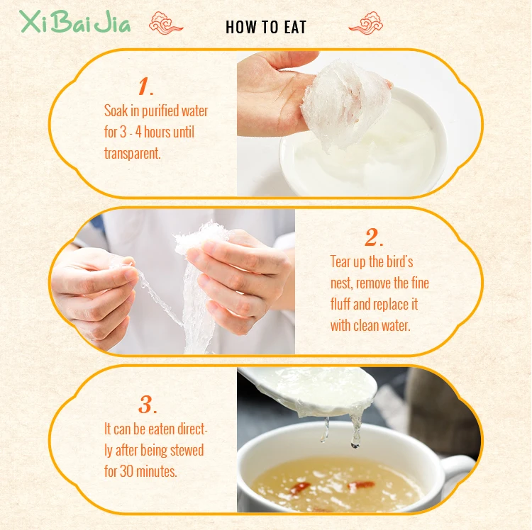 Food Supplements Healthcare Bird Nest 5a Swallow Bird Nest For Body