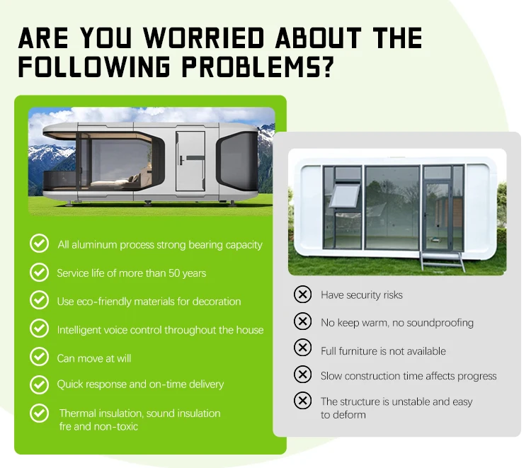 Space Capsule House Modular Prefabricated Houses Luxury Prefab Homes Capsule Homes Luxury Casa Modular Home Capsule Hotel