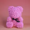 Pink rose bear