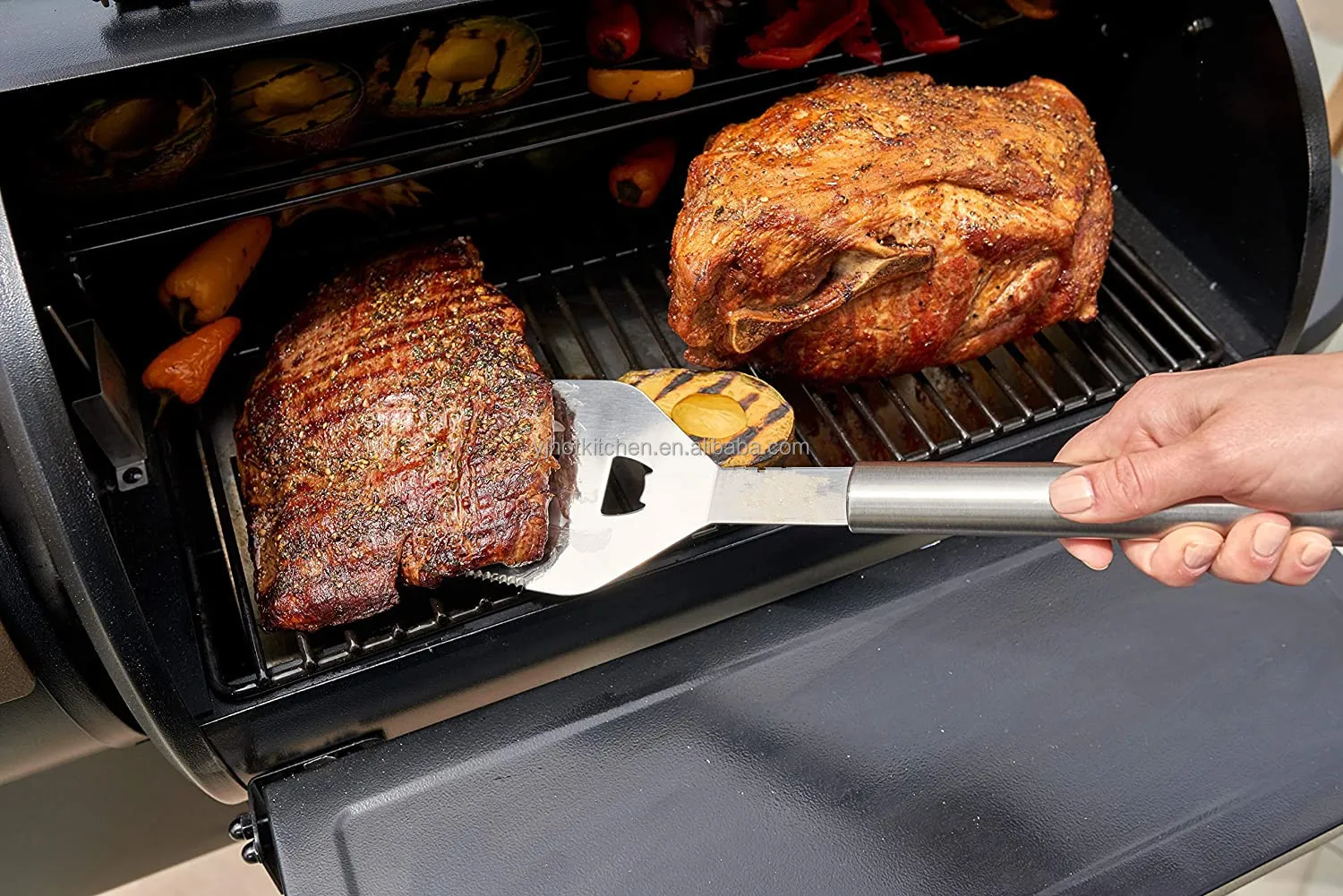 BBQ Tools Set 20-in-1 BBQ Accessories BBQ Tool Aluminum Carrying Case