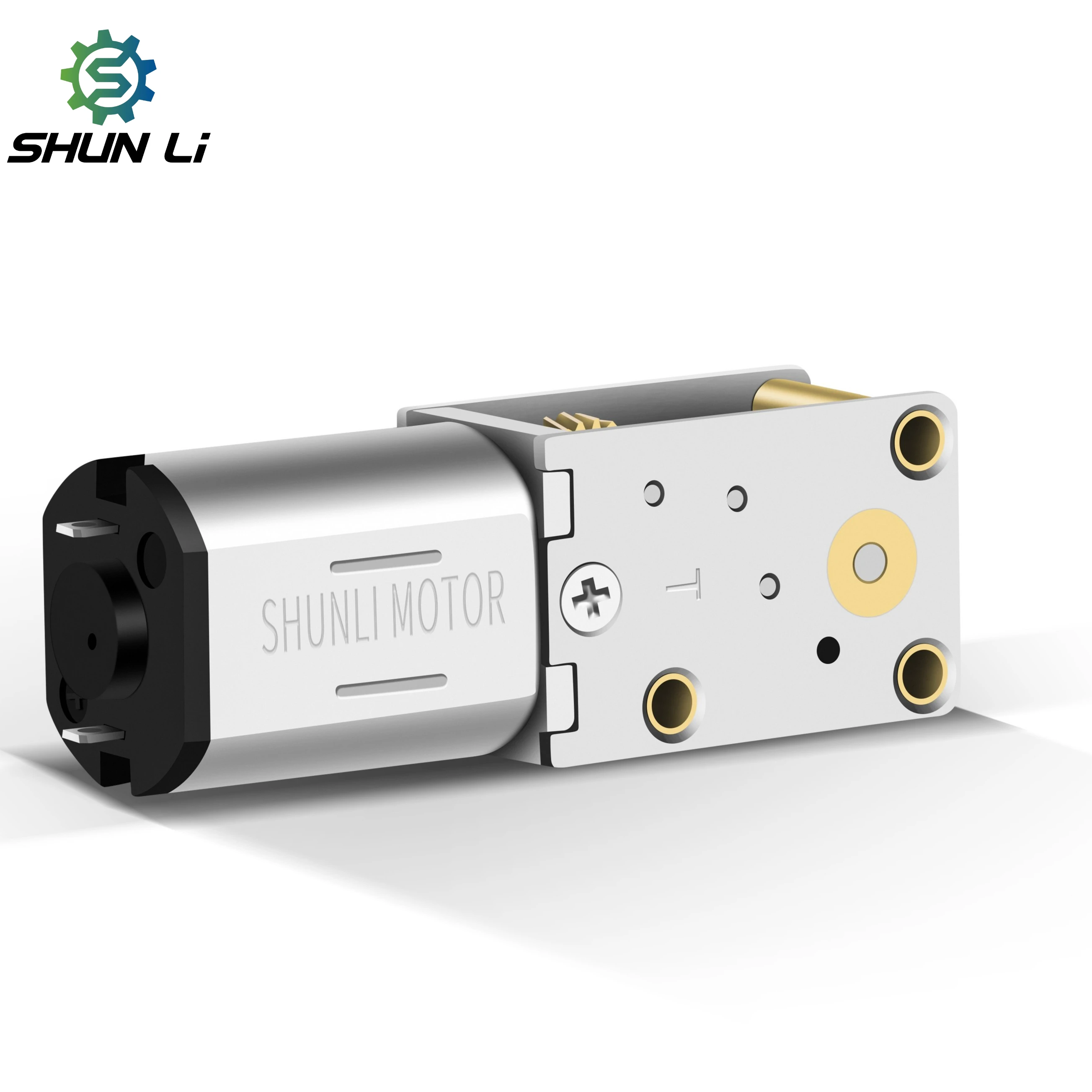 90 Degree Worm Gear Motor 6V 12V DC - D-Shaped Shaft, Drip-Proof