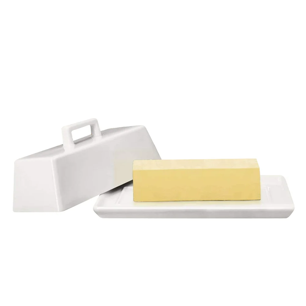 Customized Porcelain Butter Dish Butter Container Dish Wholesale Fancy Kitchen Dishes.