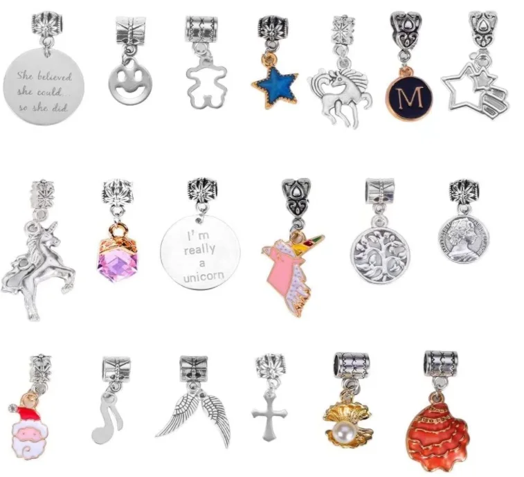 Wholesale Charm Bracelet Making Kit Jewelry Making Supplies Mermaid