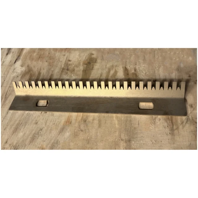 ODM OEM Noodle Comb China Factory for Fuji CNC Lathed Brass Instant Ramen Noodle Comb for Fresh Ramen Noodle Maker 5
