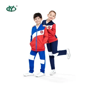 Factory Wholesale Boys and Girls Sport Uniform Primary School Uniform Design
