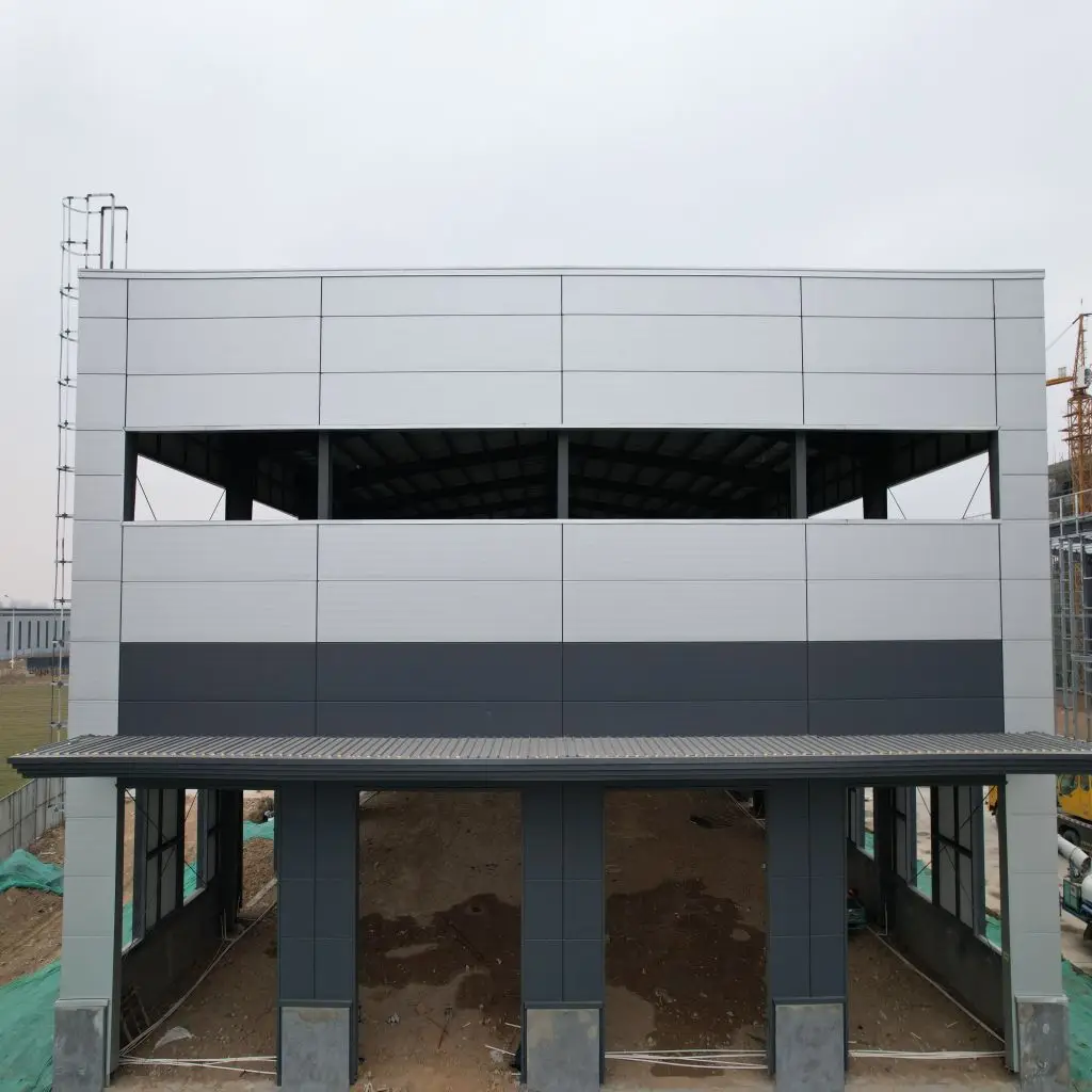 Steel Structure Workshop with Overhead Crane