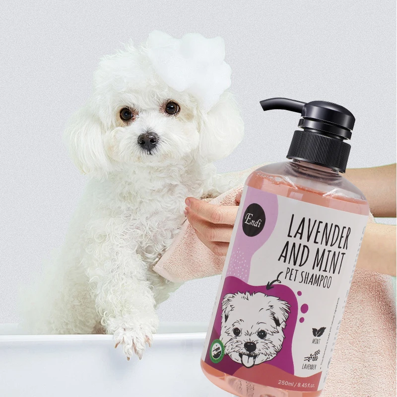 Lavender Flavor Calming Dog Shampoo Manufacturers Natural OEM Private Label Organic Pet Shampoo and Conditioner