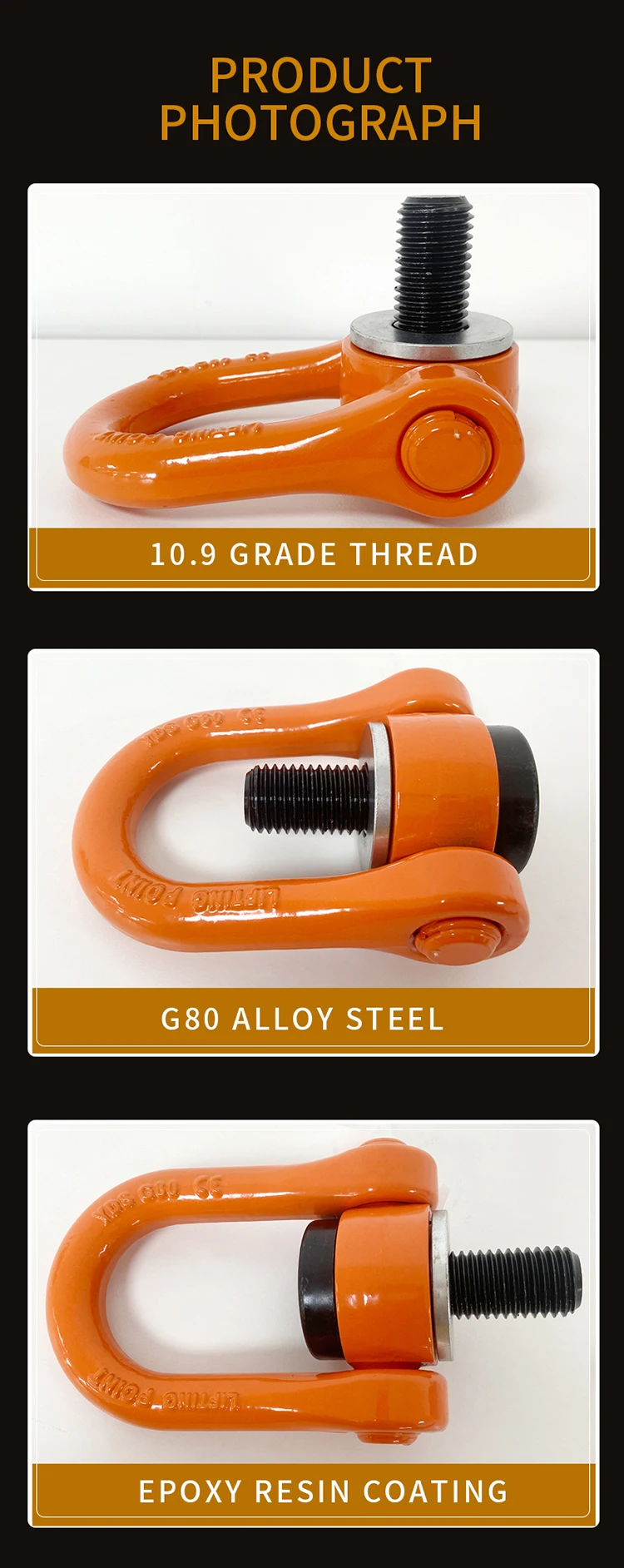 G80 Lifting Point Lifting Swivel Eye Bolts For Swivel Pipe Lifting Bail Buy Lbsrs Load Ring