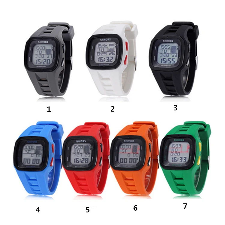 Factory Direct Sell Multi-function Digital Watches Unisex Waterproof LED SHHORS Wrist Watch