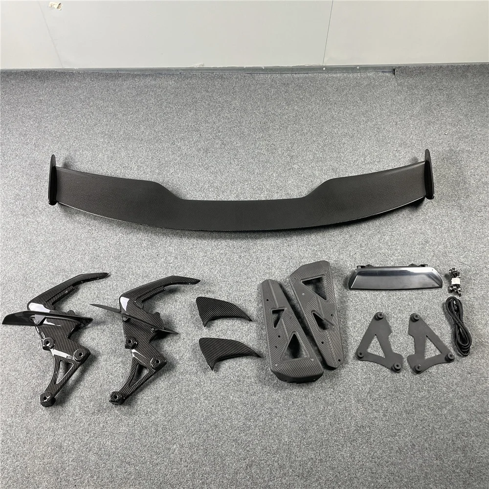 Mso Dry Carbon Fiber Spoiler For Mclaren 570S 540C 570GT Wing Perfect Fitment