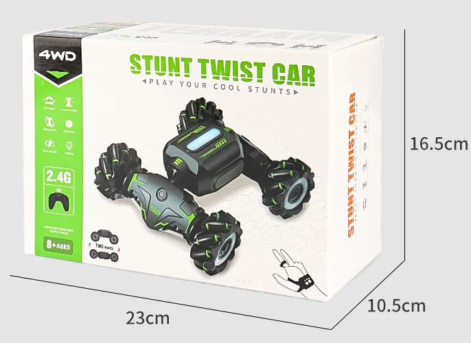 Custom Gesture Sensing Twist Snake Wall Climbing Remote Control Car
