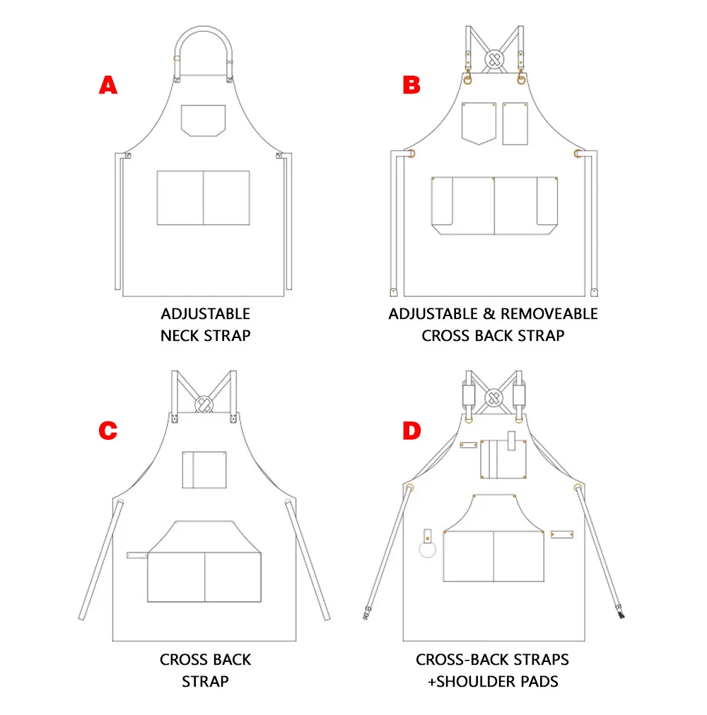 Custom Logo Waterproof Dishwasher Apron Polyester 100% Organic Cotton Canvas Cleaning Cooking Kitchen Chef Aprons for Women