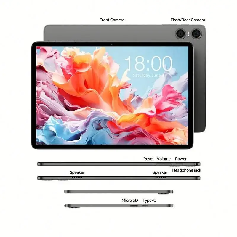 2025 Teclast P30T Android Pc Tablet Android 15 IPS 10.1inch T606