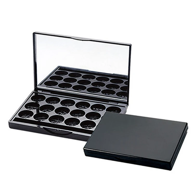 Buy 4 Color Y094-6 Cosmetic Packaging Empty Eyeshadow Palette Private Label  Makeup Case from Zhejiang Weili Plastic Co., Ltd, China