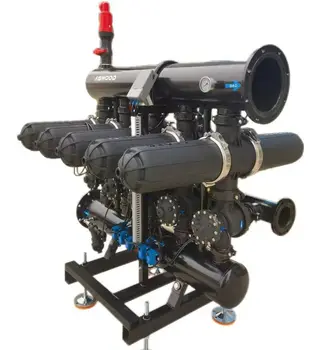 Automatic Backwash Disk Filtration Equipment for Farm Agriculture Drip Irrigation System Factory Direct Sales