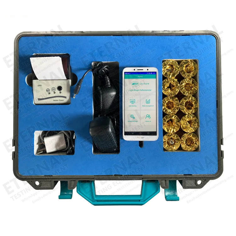 Laboratory Test Wireless Dynamic Deformation Modulus Tester/Light ...