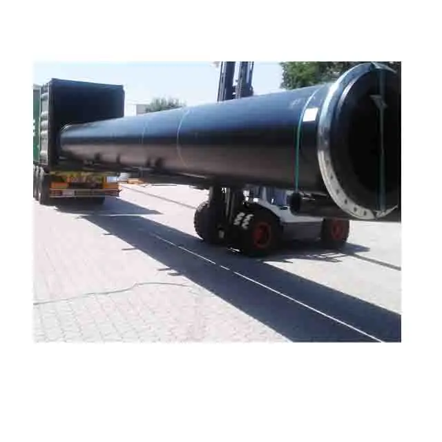 Large Size 18 Inch HDPE Pipe Flange Floating Dredge Pipe with Floaters and Suction or Discharge Hose