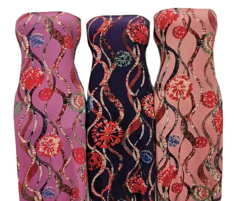 Африканская мода низкая цена печатная ткань из искусственного шелка Чаллис 35/36 дюймов для сов Бати Йемена джибута рынок Саудовской Кении 90-95