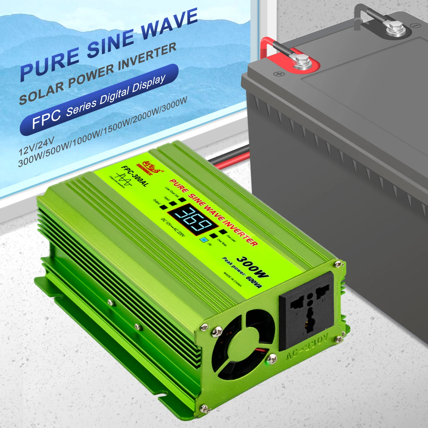 Sunchonglic 12v 220v 500w 500 Watt Solar Invert Off Grid Pure Sine Wave Inverters Buy Pure 9001