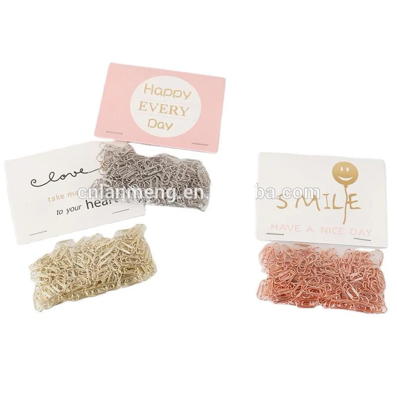 Мини металлический зажим для бумаги 15 мм никелированный. Золотой розовый золотой цвет милый круглый