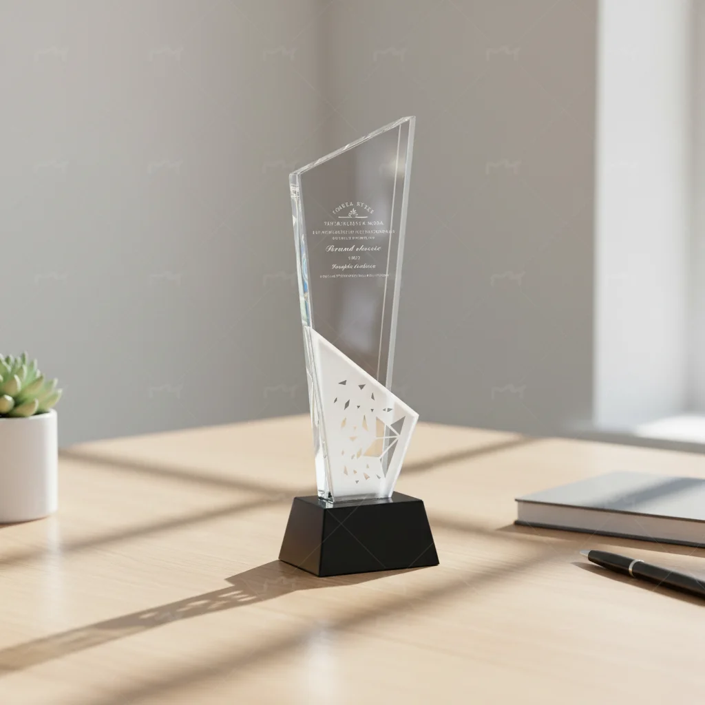 Vente en cours - Haut de gamme créatif de haute qualité, souvenirs gravés, ornements de bureau, trophées en cristal