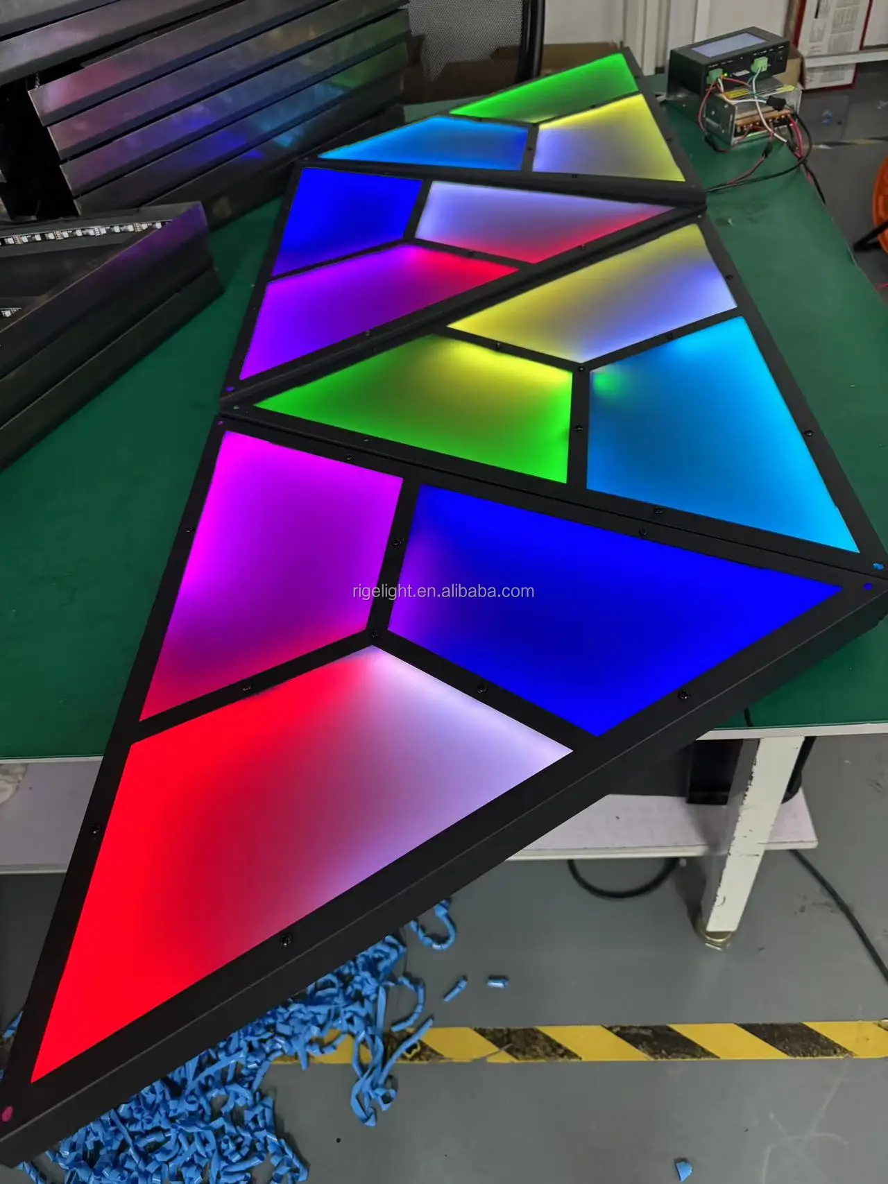 Trangular Led Panel LED Celling Light RGB LED Pixel Matrix for Club & Stage