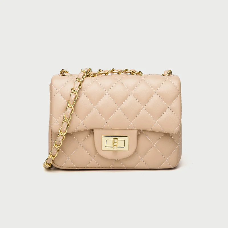 2025 Trendy Spring New Diamond Chain Bags Ladies Shoulder Messenger Hand Bags Purses for Woman