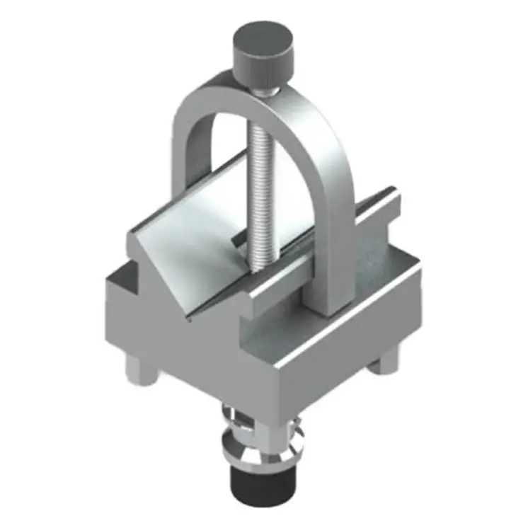 TEBAK V-Shape Wire Cut EDM Holder 3 Axies Fixed Wire-Cut EDM Chuck V Block Clamp Set Adjustable WEDM Chuck