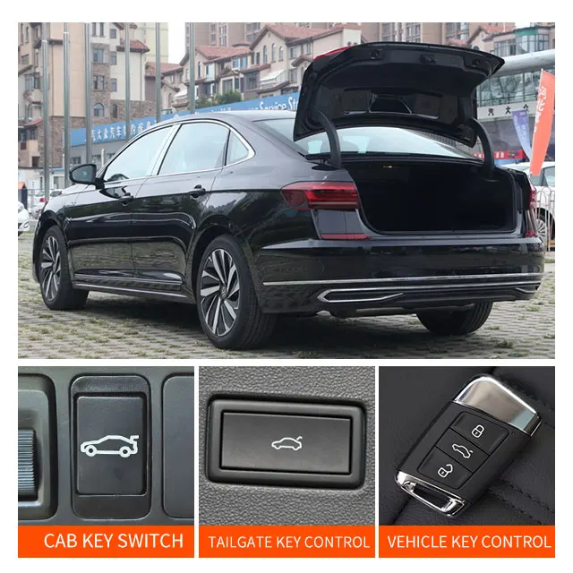 Customize Lift Vehicle Automatic Trunk Door Lock Electric Tailgate for VW TIGUAN TOUAREG Modification Accessories Tailgate details