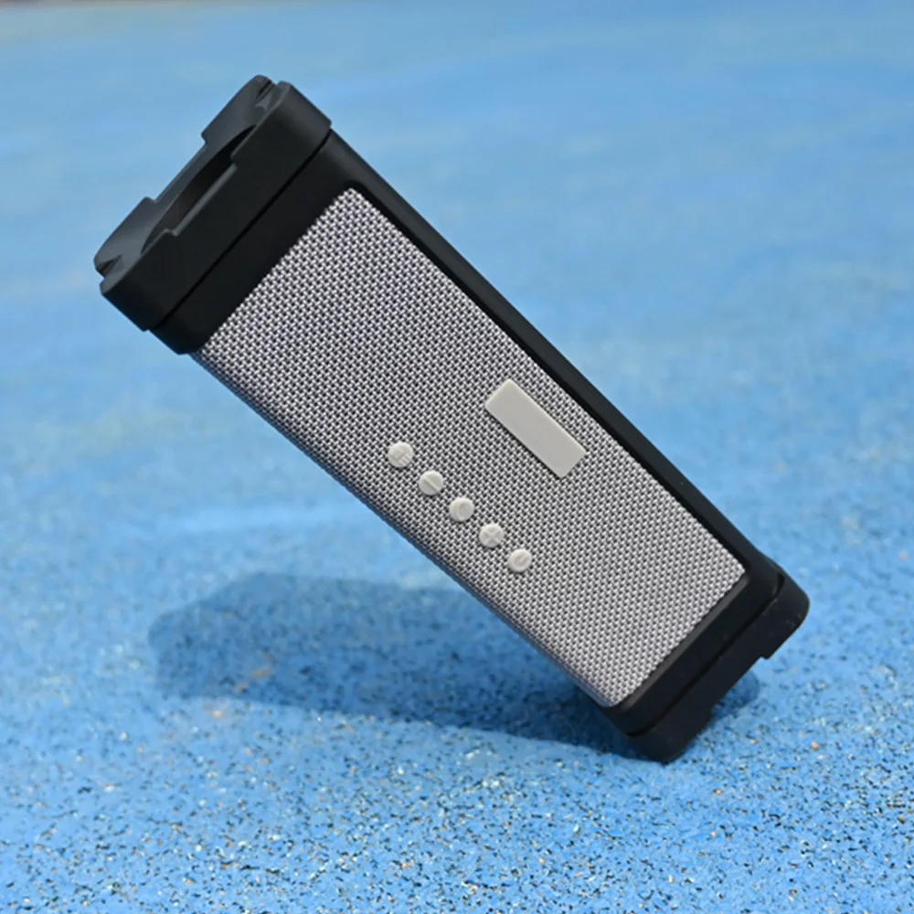 T68 Solar Powered Speaker Portable Outdoor Wireless Ipx7 Waterproof square  Speaker With 20 Hours Playtime Dual Speakers