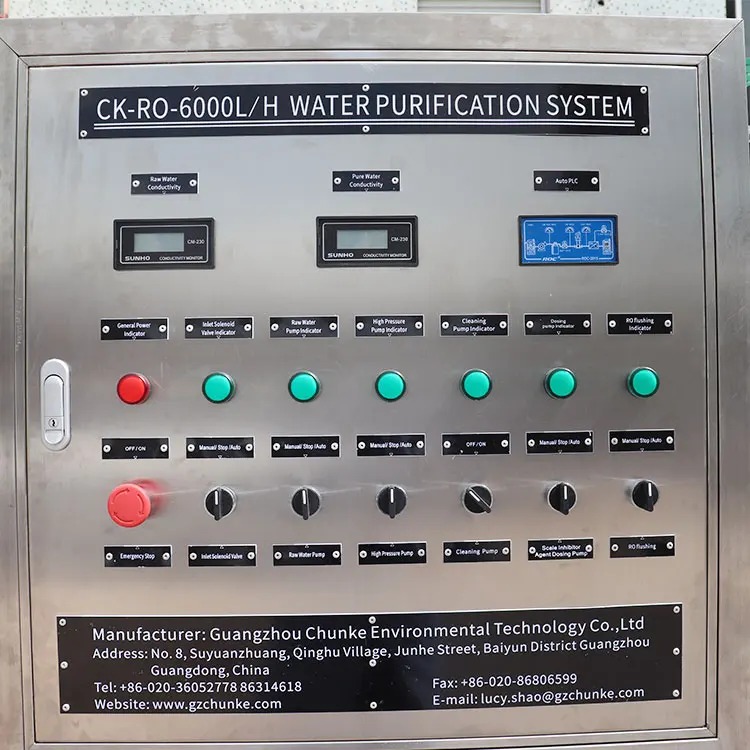 6000L Automatic Water Purification Systems Machine/ Water Treatment System Equipment / Drinking Water Bottling Plant