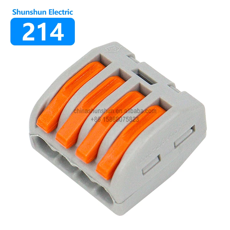 Electrical Cable Wire Connector Pushin Terminal Block Universal Fast