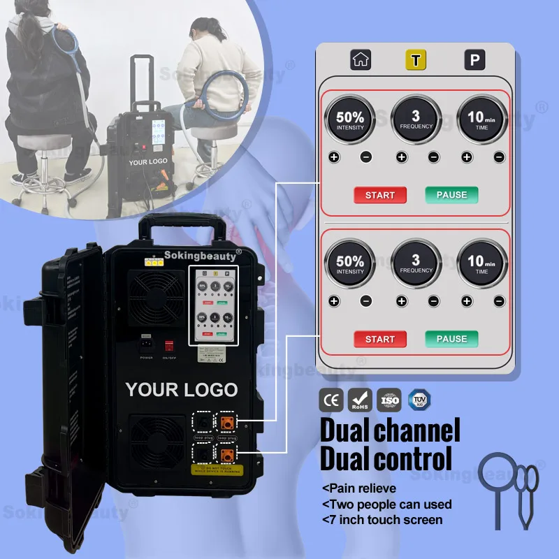 Newest PEMF Machines LOOP Pemf Magnetic Therapy Device Professional Pemf Recovery Therapy Mat Massage Machine for Pain