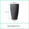 21inch  dark gray