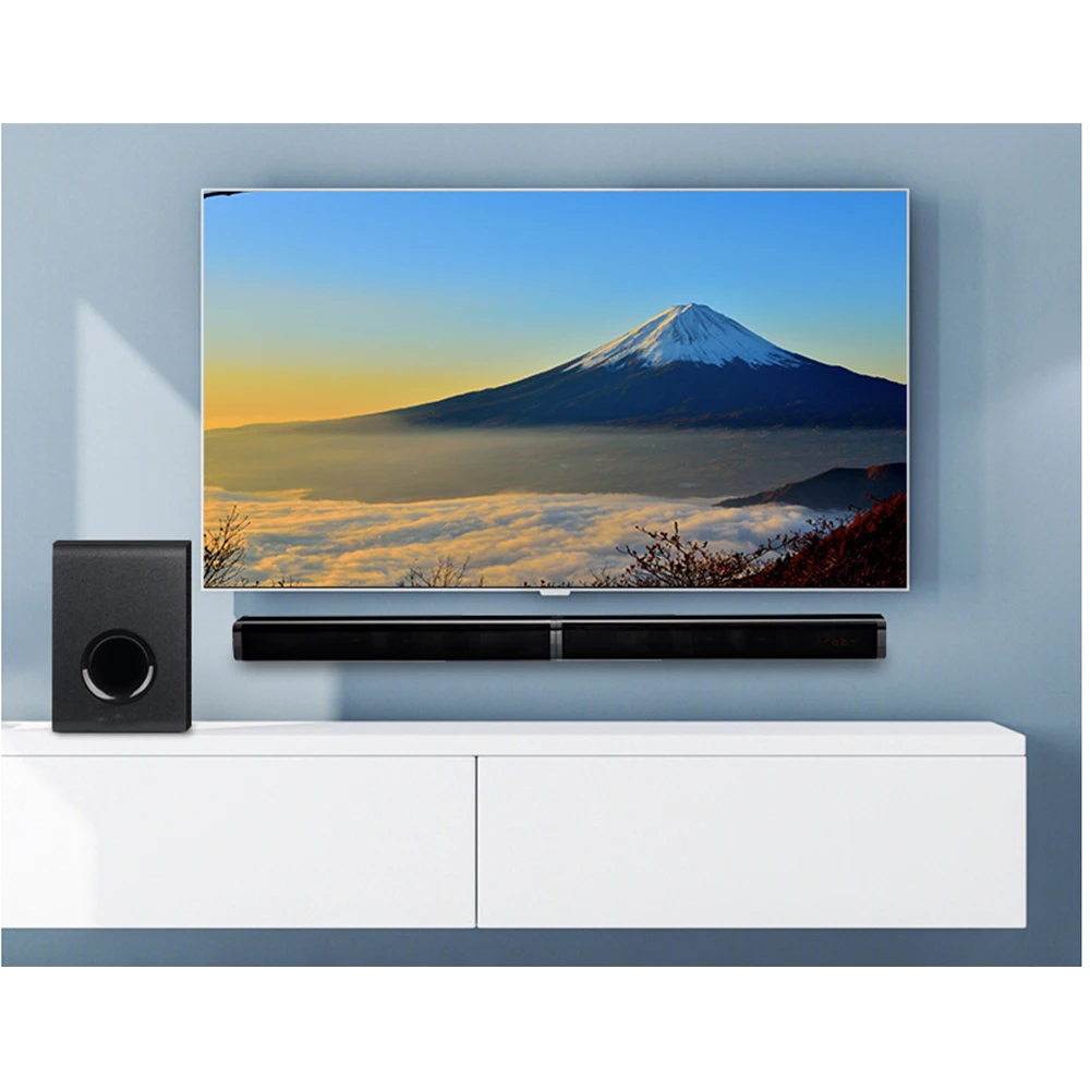 Samtronic Soundbar with Subwoofer 2-in-1 Detachable BT