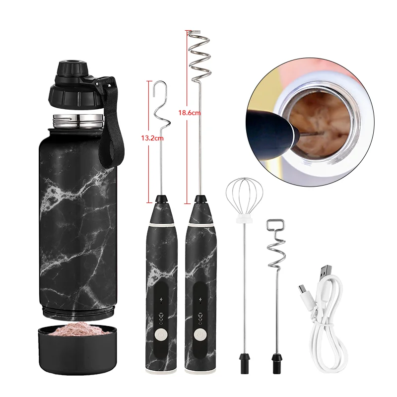 Milk Frother Brush Set