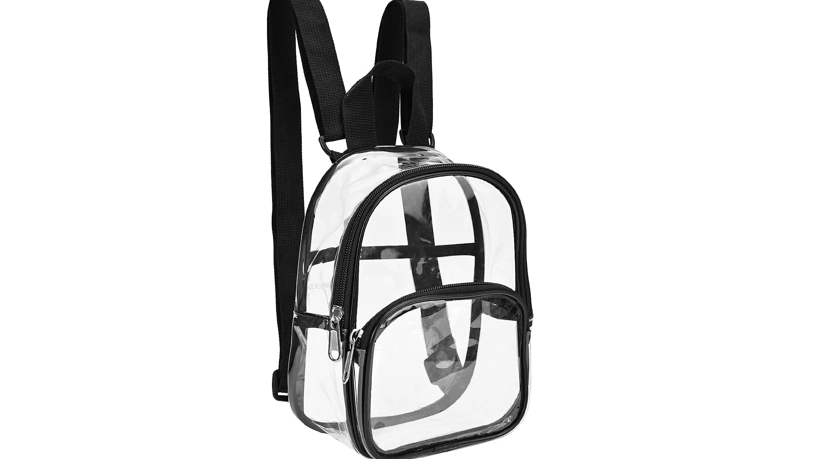 Clear Mini Backpack Stadium Approved Water Proof Transparent Backpack